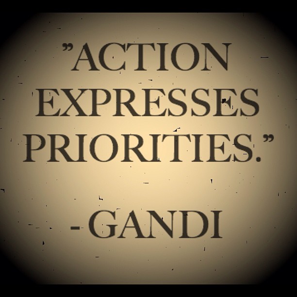 Action expresses priorities (27)
