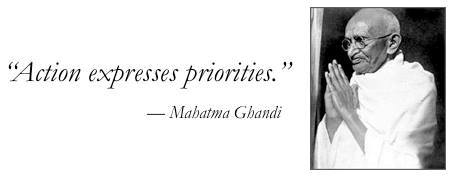 Action expresses priorities (3)
