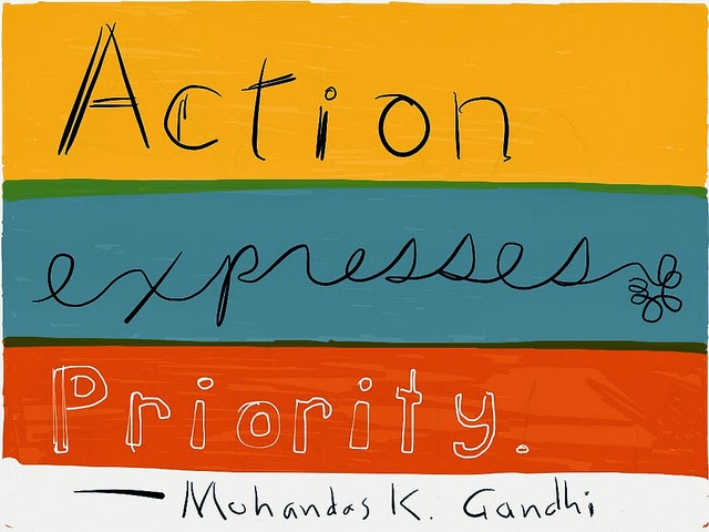 Action expresses priorities (5)