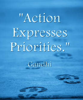 Action expresses priorities (7)