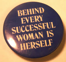 Behind every successful woman is herself - Women Quote (13)