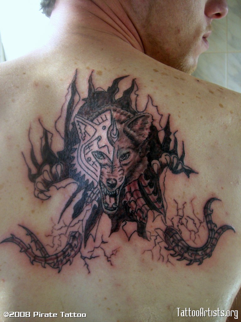 76+ Meaningful Wolf Tattoo Designs & Ideas For Back