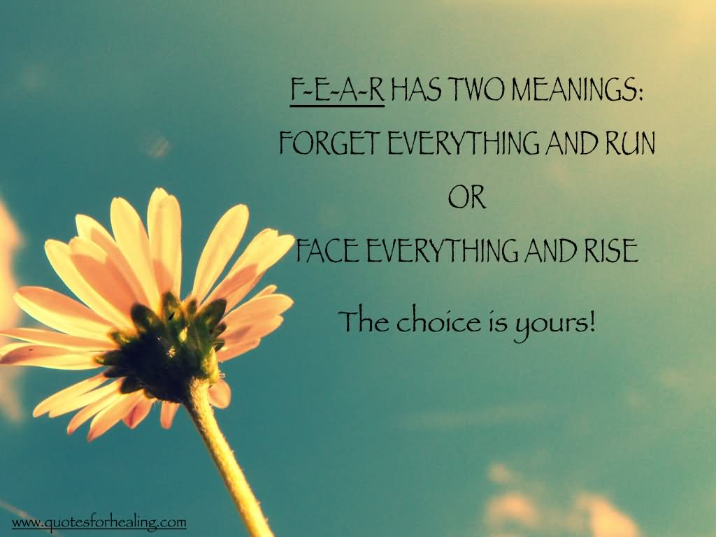 Forget Everything And Run Forget Everything And Run or Face Everything And Rise. The choice is yours (24)