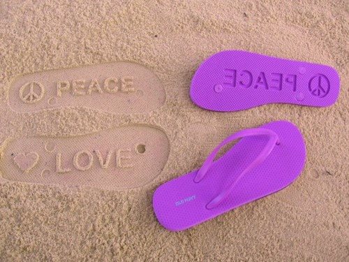 Leave footprints of love wherever you go - Love Quote (5)