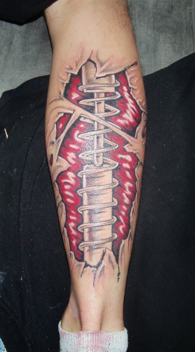 Shock Absorber Tattoo By D3adFrog