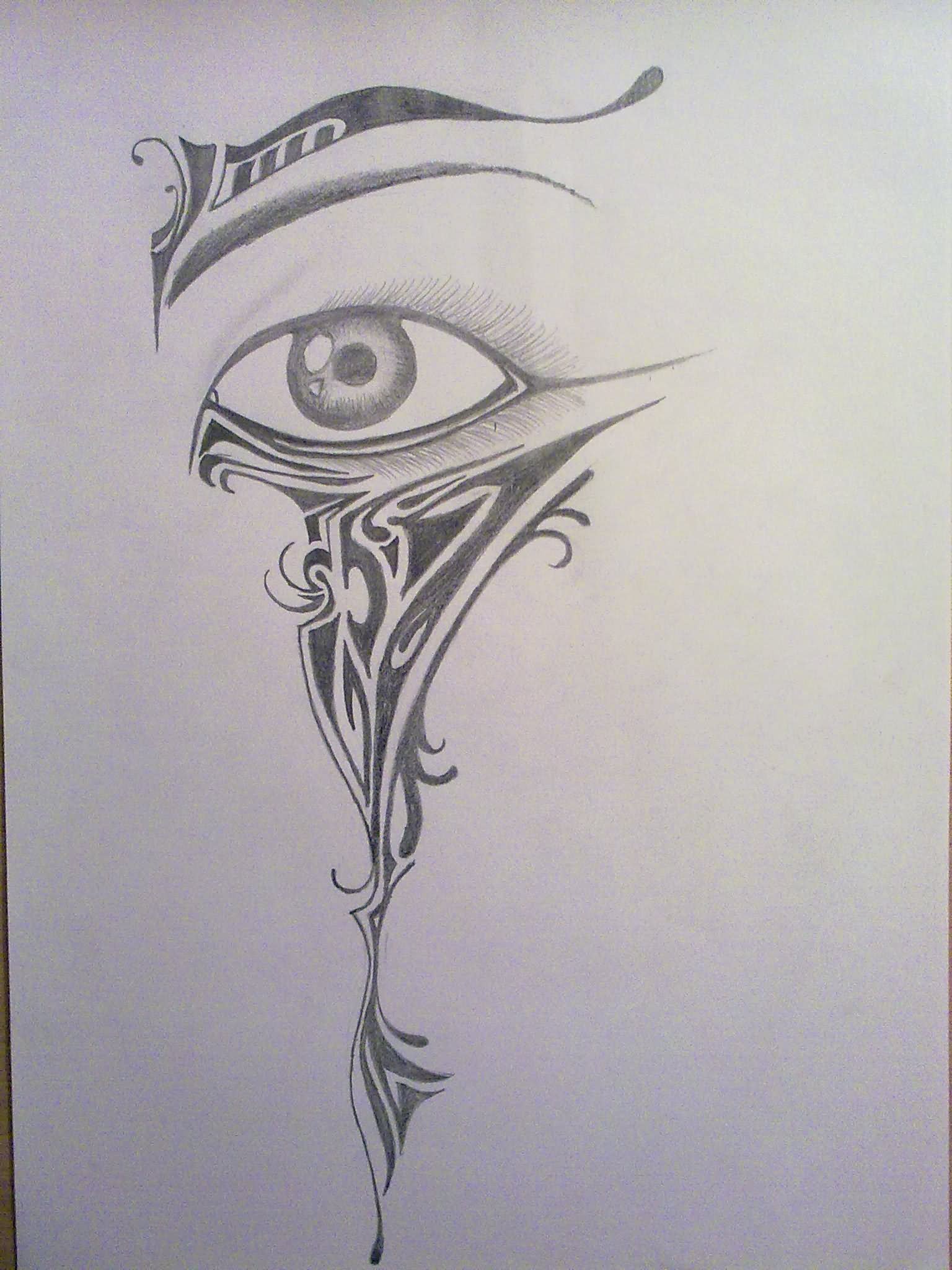 Eye Tattoo Design by Bogi90