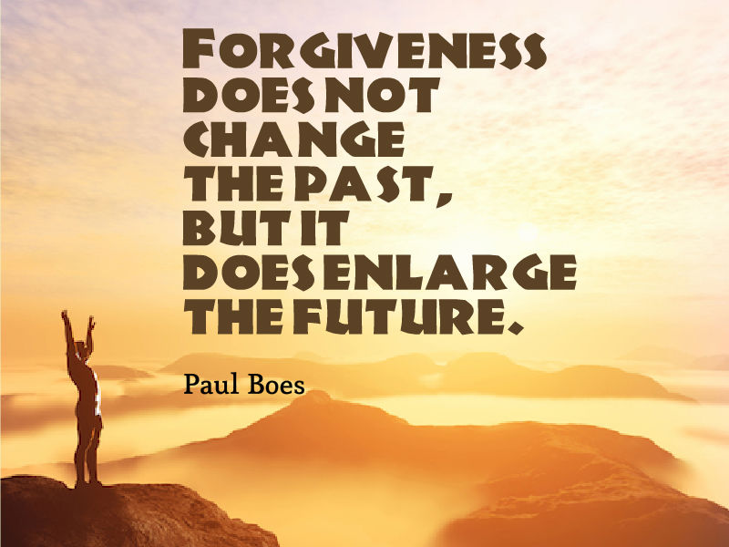 Forgiveness does not change the past but it does enlarge the future (4)