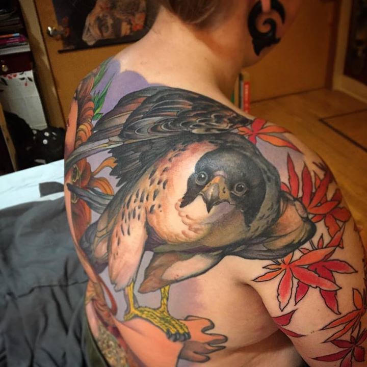 Full body wildlife tattoo by Jeff gogue