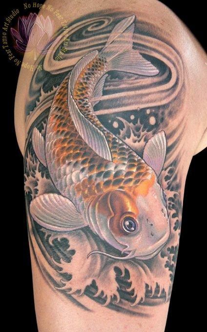 Koi Tattoo Done By James Kern