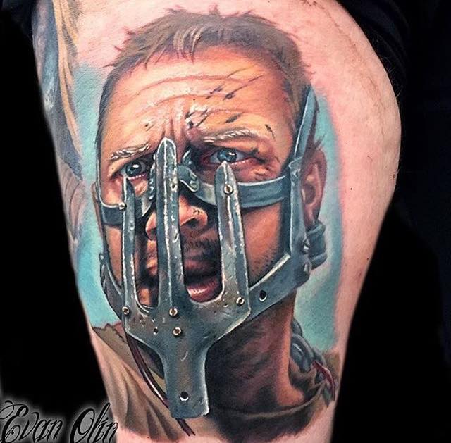 Mad Max Tattoo by Evan Olin