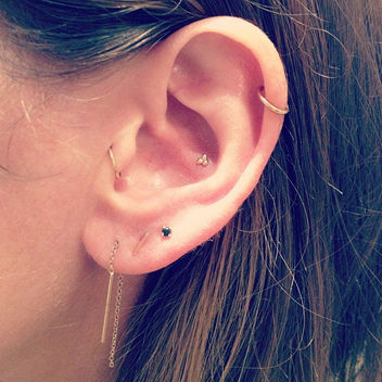 Simple Ear Piercing For Girls