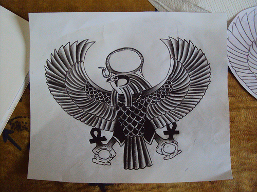 Latest Horus Tattoo Design by Judaluz