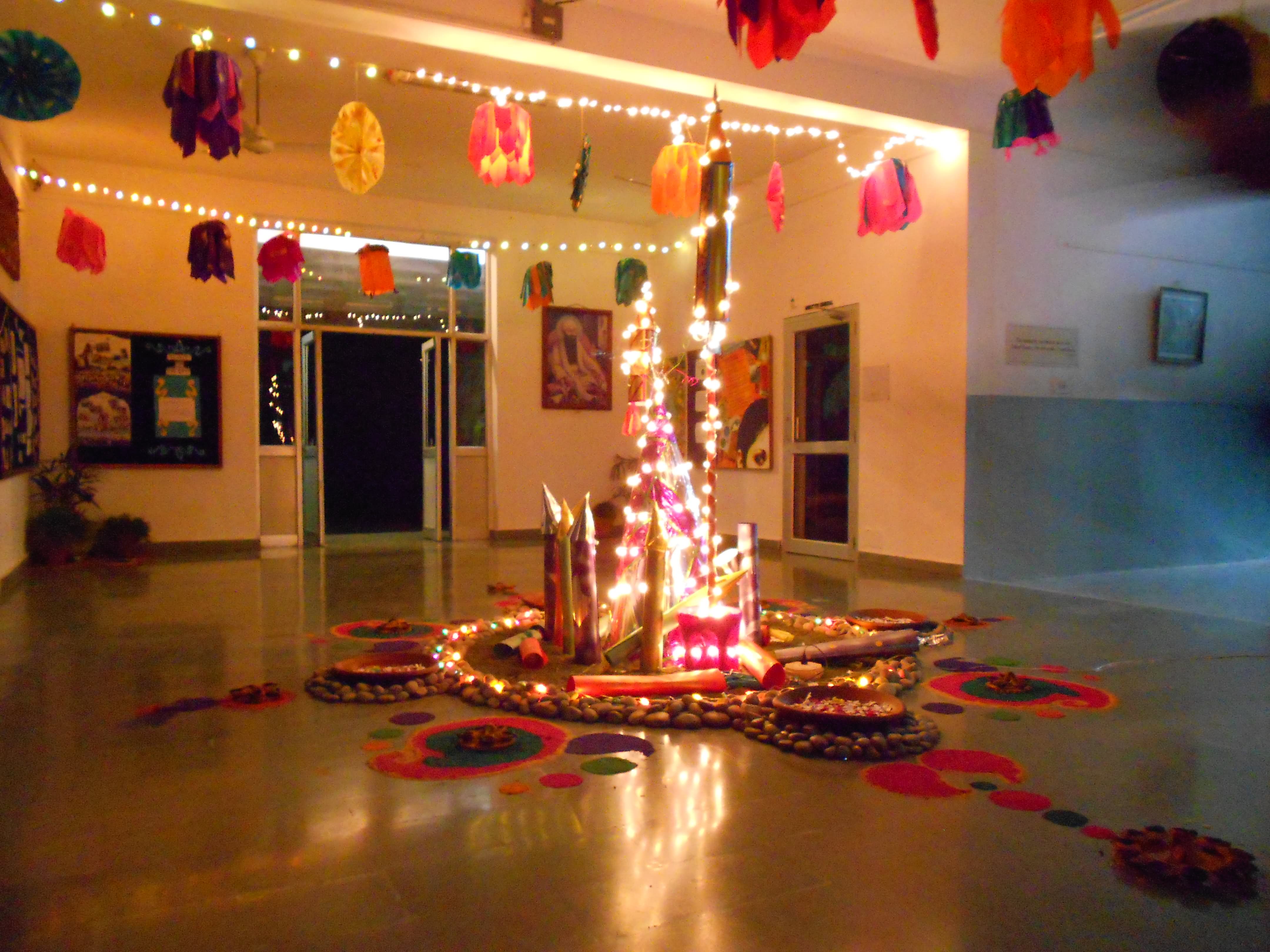 Beautiful Lighting Decoration For Diwali