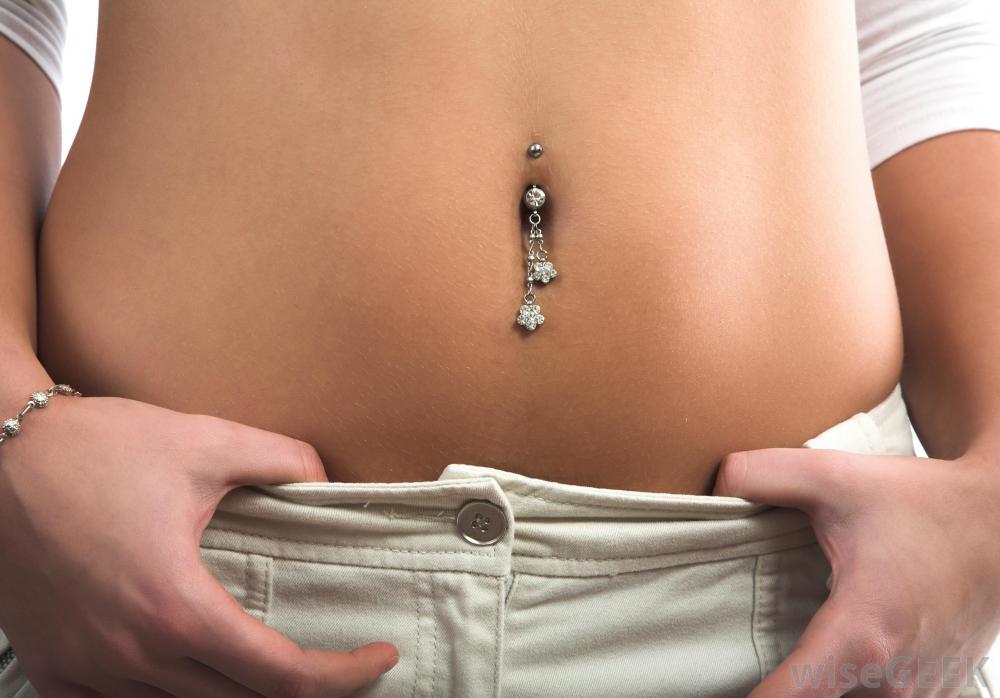 Cute Belly Button Piercing For Girls