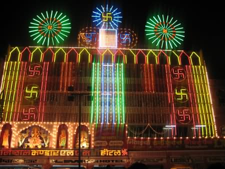 Diwali Lighting Decoration Ideas