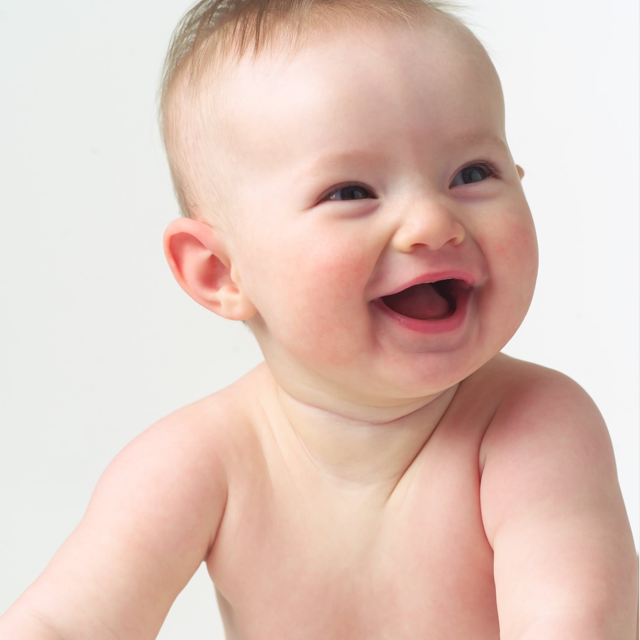 Funny Baby Laughing Image