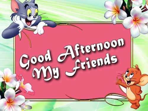 Good Afternoon My Friends Tom And Jerry Picture