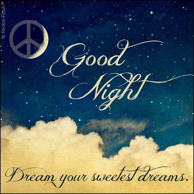 Good Night Dream Your Sweetest Dreams
