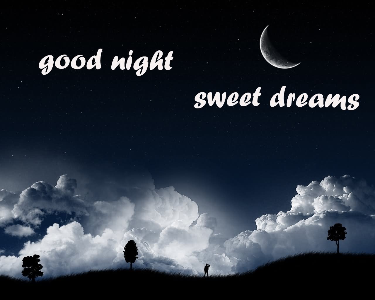 Good Night Sweet Dream Wishes HD Wallpaper