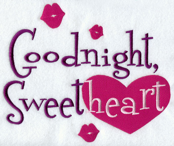 Goodnight Sweetheart Greeting Card