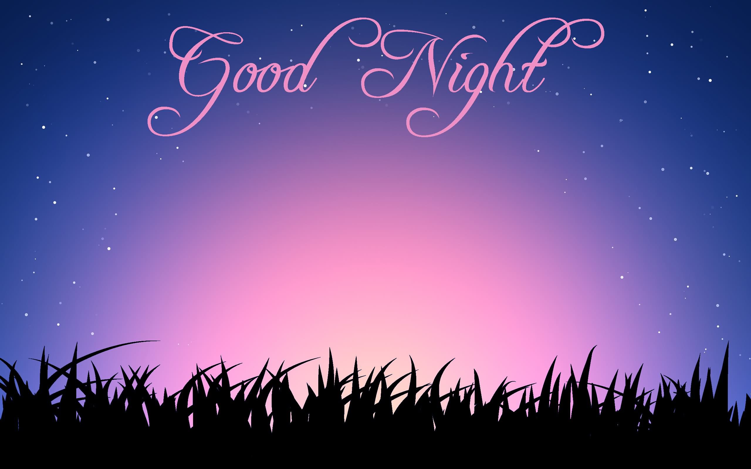 Good Night Wishes HD Wallpaper