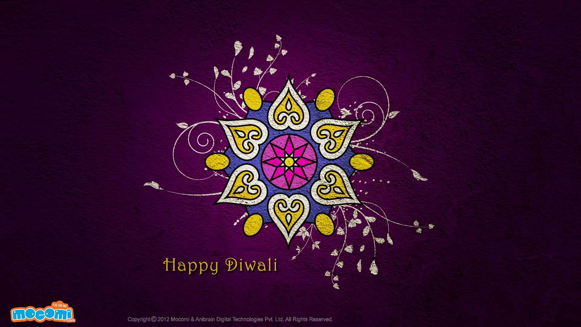 Happy Diwali Rangoli Design Idea