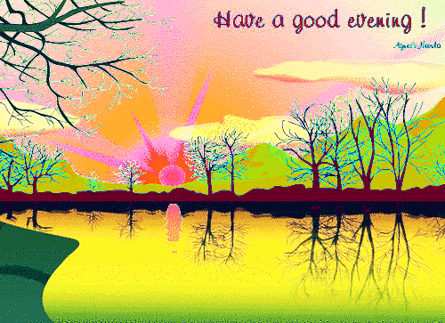 Have A Good Evening Animated Picture