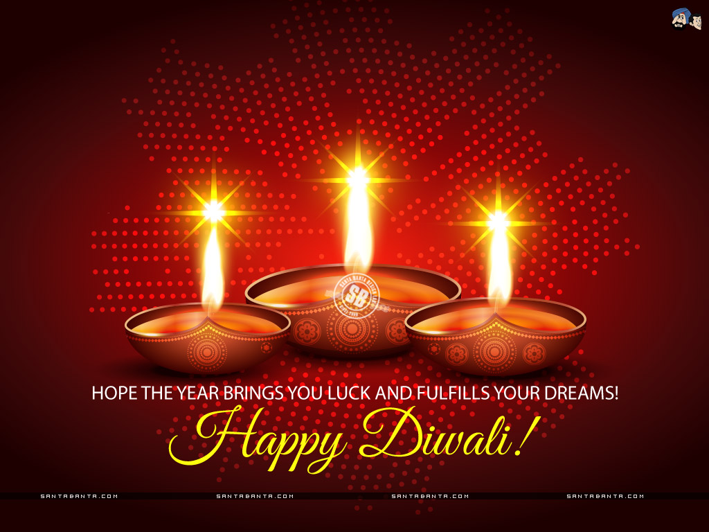 Hope The Year Brings You Luck And Fulfills Your Dreams Happy Diwali
