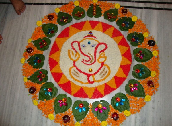 10 Wonderful Freehand Rangoli Designs For Diwali