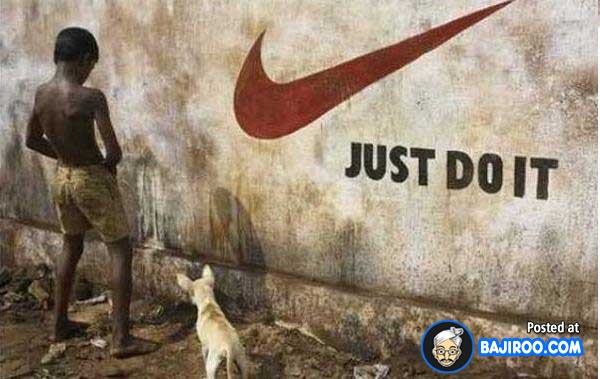 Nike Just Do It Funny Advertisement