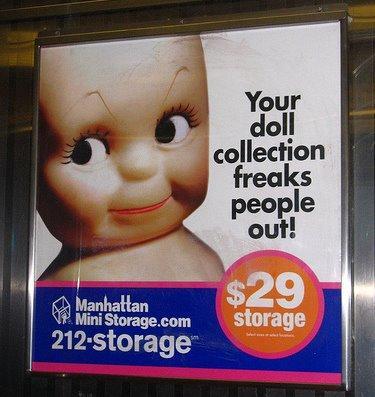 Your Doll Collection Freaks People Out Funny Advertisement