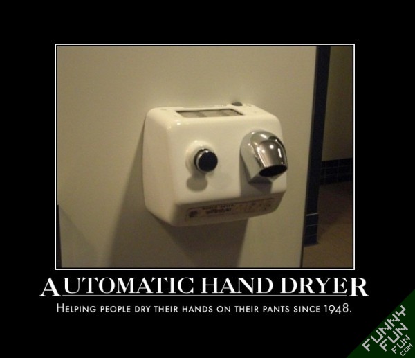 Automatic Hand Dryer Funny Technology