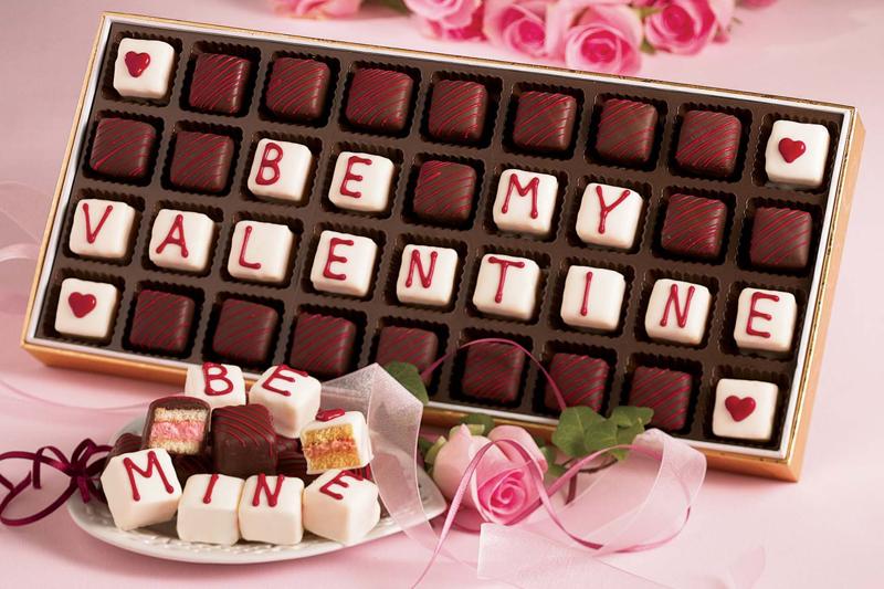 Be My Valentine Chocolates Picture