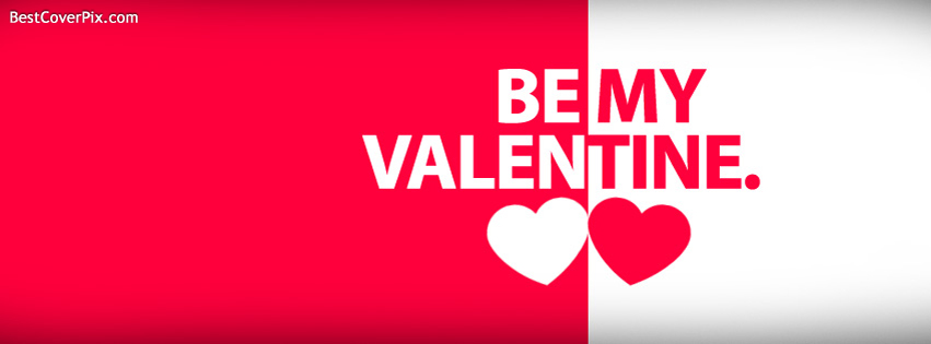 Be My Valentine Facebook Cover Picture