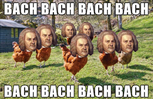 Bach Bach Funny Thanksgiving Meme