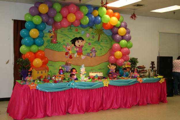 Birthday Party Balloons Decoration