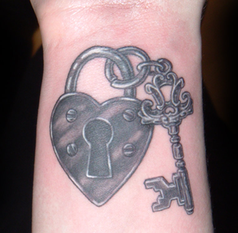 36+ Heart Lock And Key Tattoo Designs