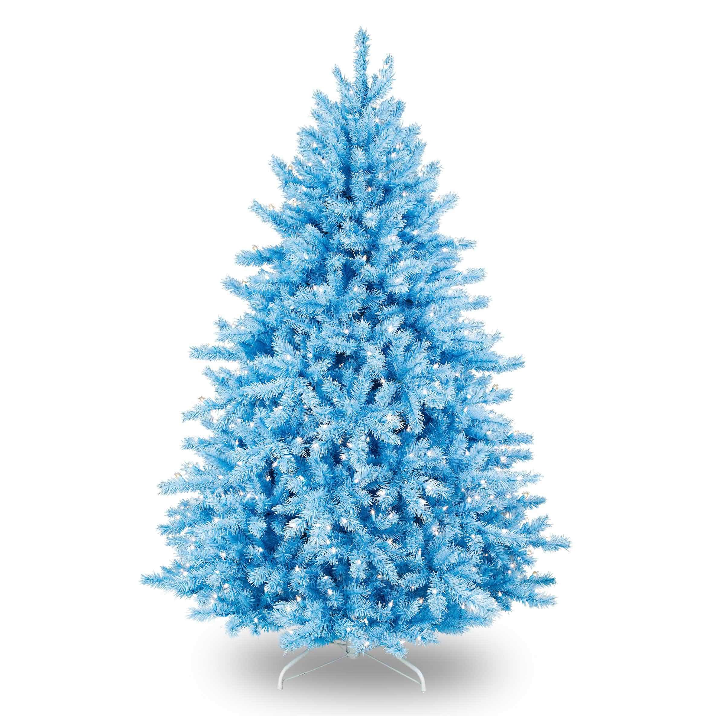Blue Christmas Tree Photo
