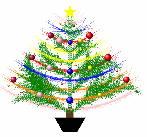 Christmas Fractal Tree