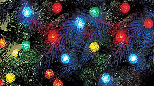 Colorful Lights Bulb Christmas Tree Decoration