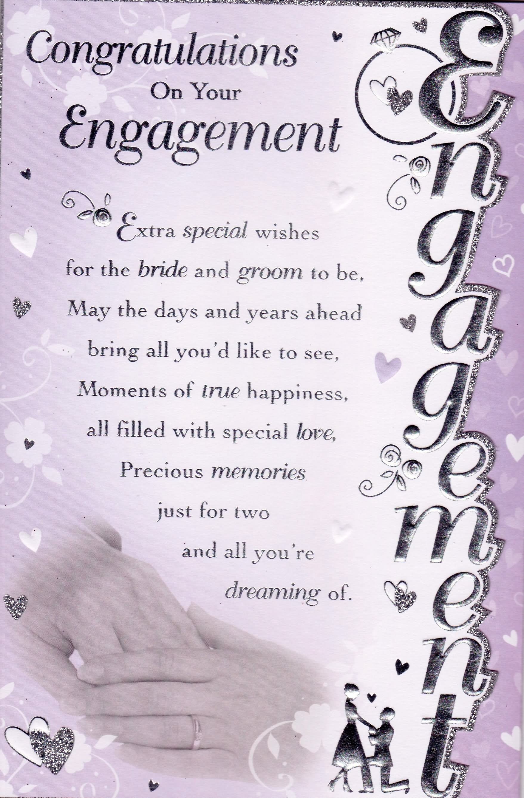 Congratulations On Your Engagement Greeting Card