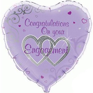 Congratulations On Your Engagement Heart Picture