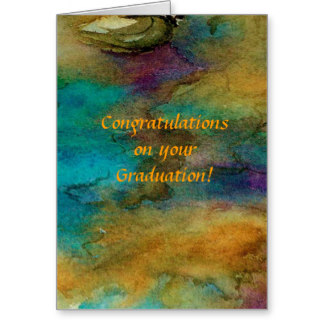 Congratulations On Your Graduation Greeting Card