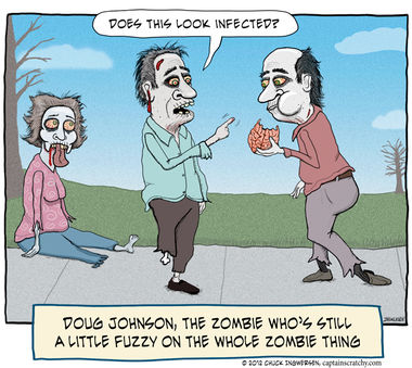 Does This Infected Funny Zombie Cartoon