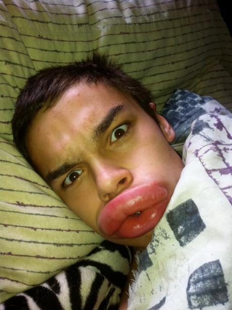 Duck Face Guy Funny Human