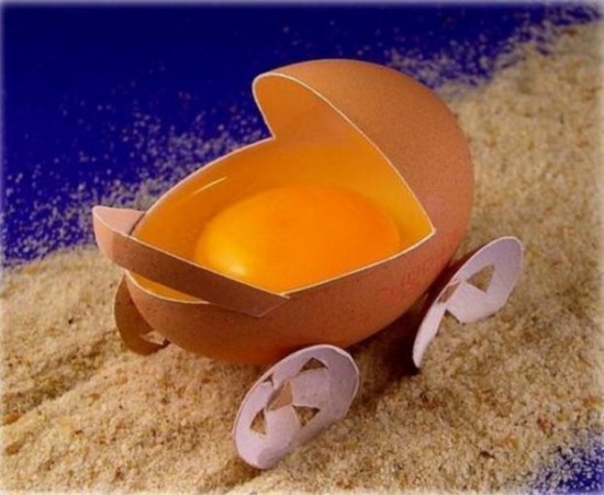 Egg Cart Funny Photo