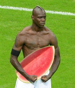 Funny Photoshopped Pictures of Italian Striker Mario Balotell