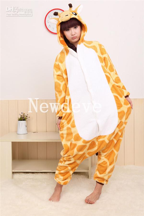 Girl In Funny Giraffe Dress