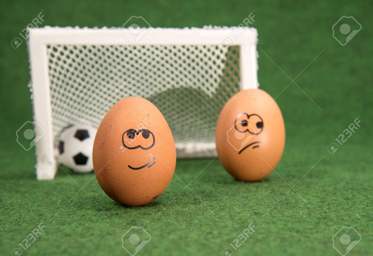 Goal Keeper Funny Eggs