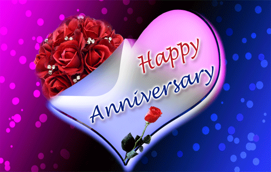 Happy Anniversary Heart Animated Picture